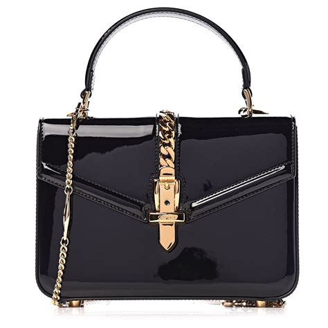 gucci sylvie mini studs|Gucci Mini Sylvie 1969 Top Handle Bag .